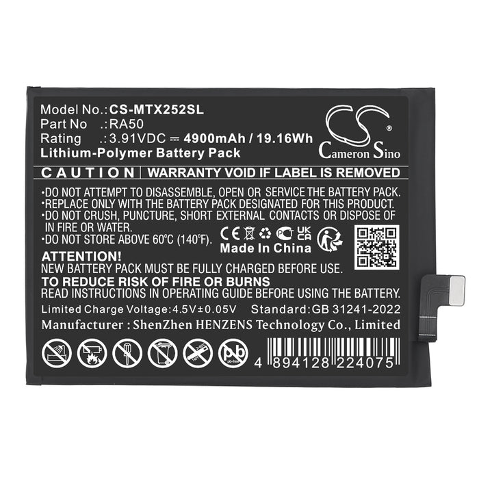 Motorola Moto G 5G 2025,Moto G15 NFC 2025,XT2521-1,XT2521-2,XT2521-3 Mobile Phone Replacement Battery