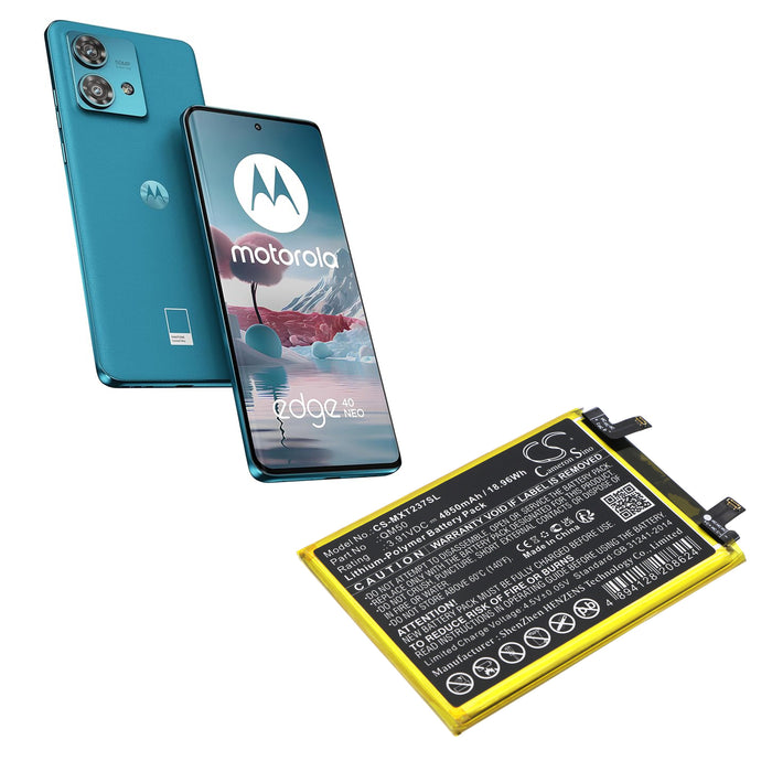 Motorola EDGE 40 NEO XT2307-1 XT2307-2 XT2307-3 Mobile Phone Replacement Battery