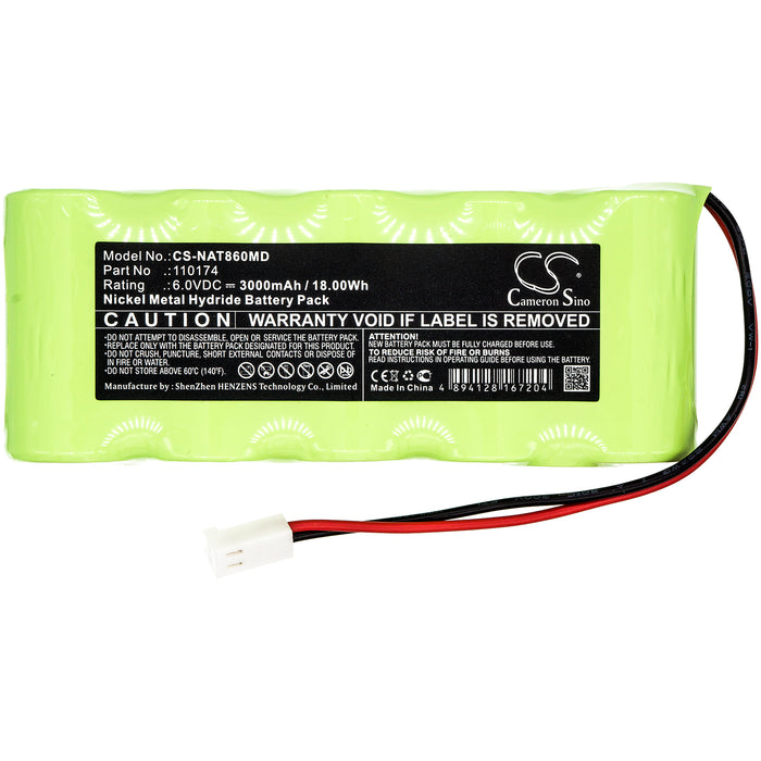 NONIN Pulsoximter 8600 Pulsoximter 8604 Pulsoximter 8700 Pulsoximter 8800 Medical Replacement Battery