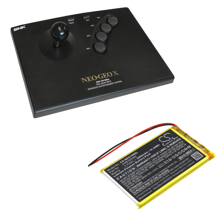 Neeo Neo Geo X Gold Handheld Console Game Replacement Battery