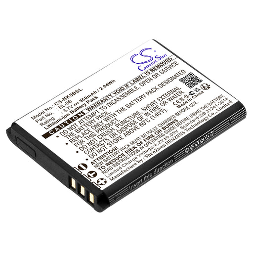 Minox DCC 5.0 DCC 5.1 Digital Classic DCC 5.1 550mAh Mobile Phone Replacement Battery