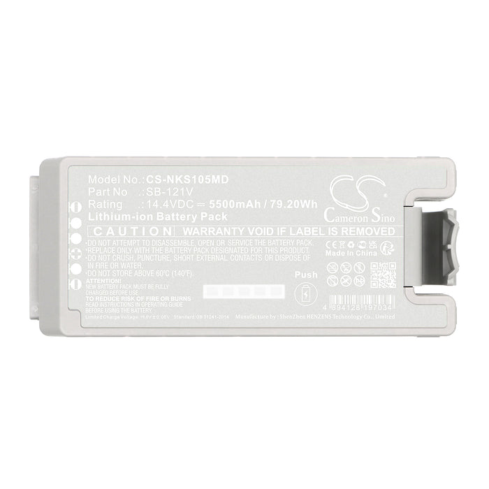 Nihon Kohden EMS-1052, EMS-1052 Defibrillator Medical Replacement Battery