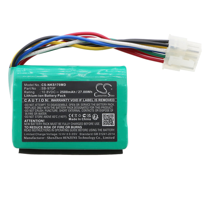 Nihon Kohden CSM-1701 monitor, CSM-1702 monitor, CU-172 Medical Replacement Battery