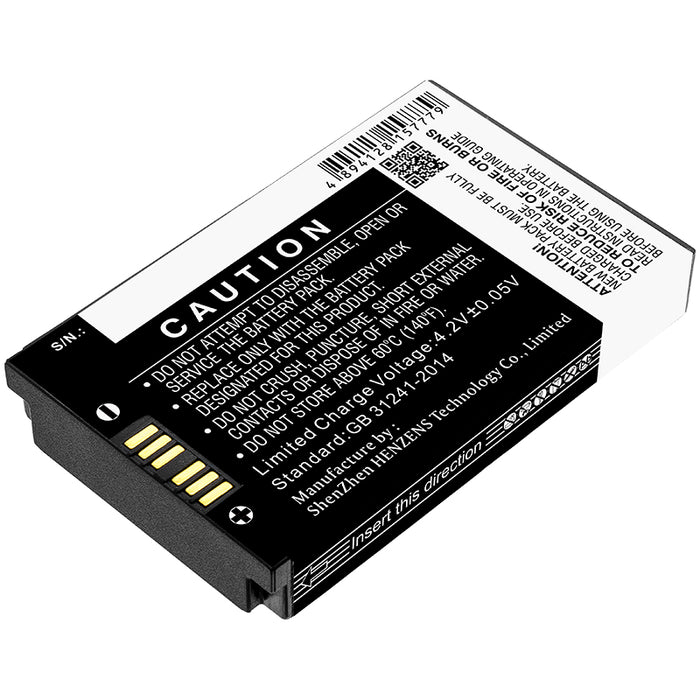 Newland MT60 MT60E MT60H MT66 MT6550 MT6550 Pro PT60 Barcode Replacement Battery