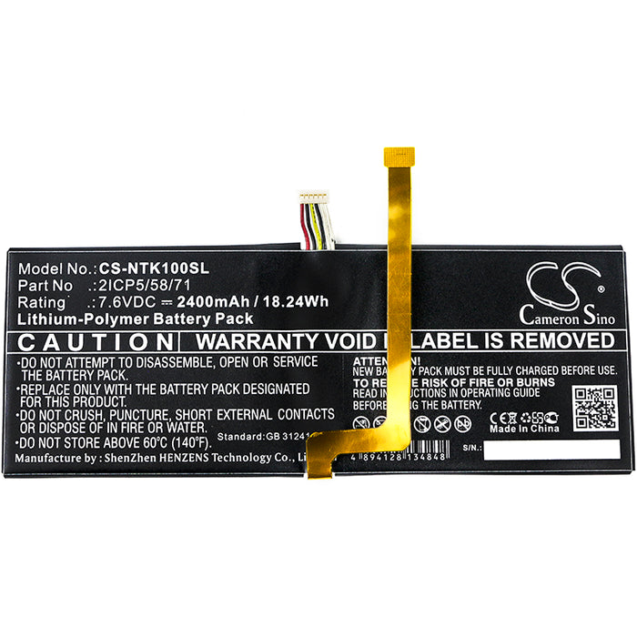 Google DVT3-2,Project Tango Tablet Replacement Battery
