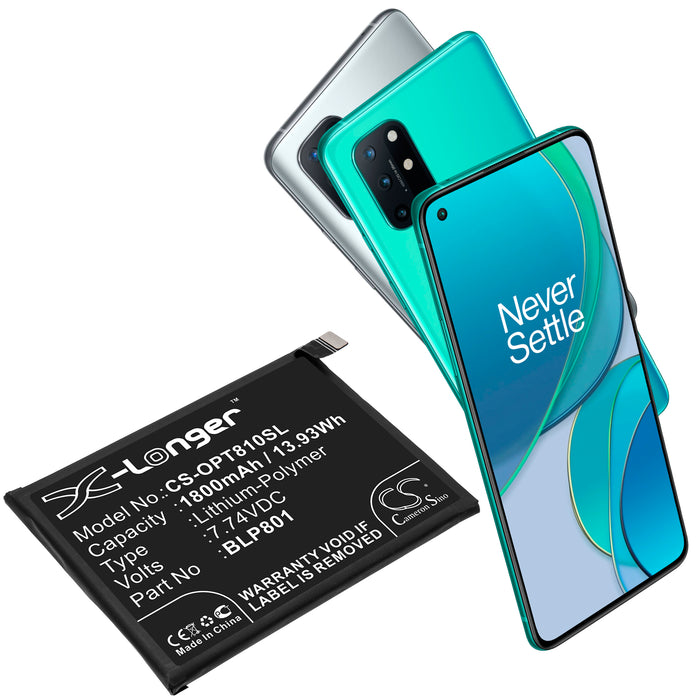 OnePlus 8T+ 5G,KB2003 Mobile Phone Replacement Battery