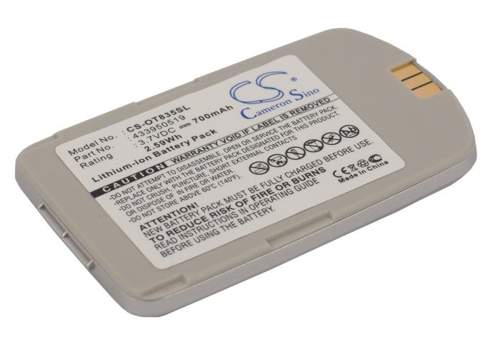 Alcatel OT-825 O-T835 Mobile Phone Replacement Battery