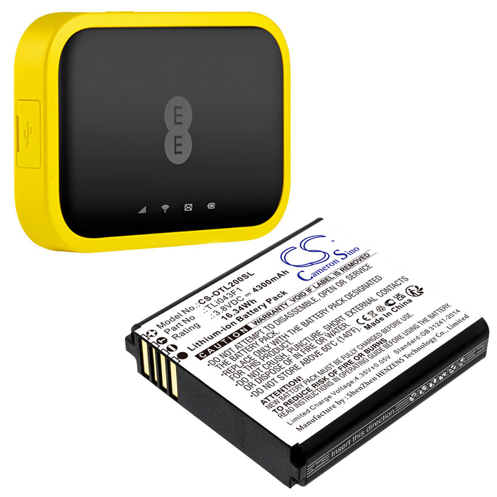 TCL MW513U Hotspot Replacement Battery