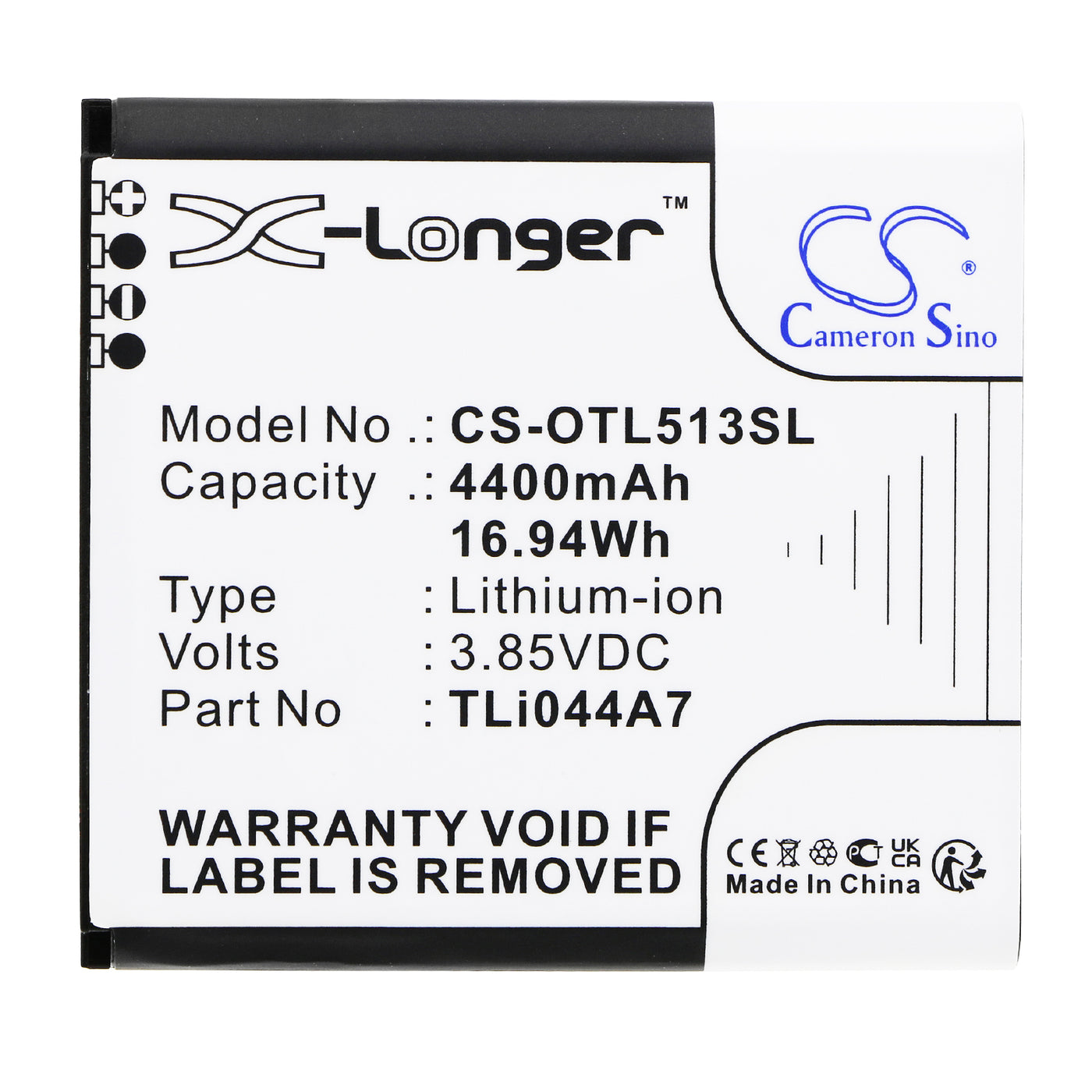 Alcatel Link Zone 5g Uw, Mw513u Hotspot Replacement Battery 