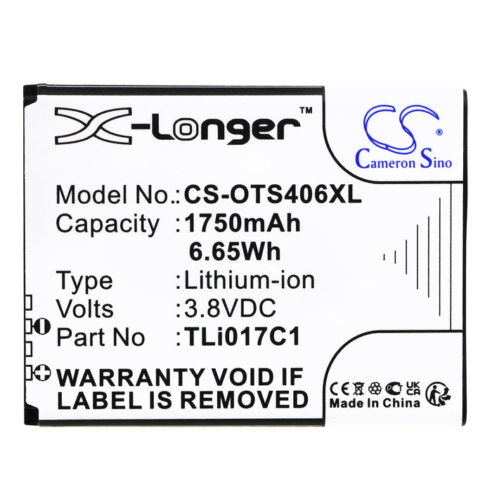TCL VZW-TCL-4056 Flip Pro 4056L 4056W Mobile Phone Replacement Battery