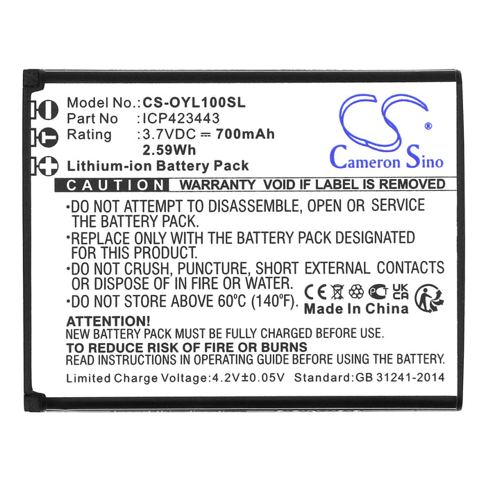 Olympia Luna Mobile Phone Replacement Battery