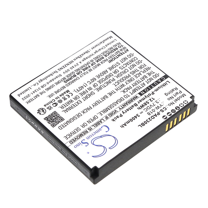 Pax D230 Payment Terminal Replacement Battery