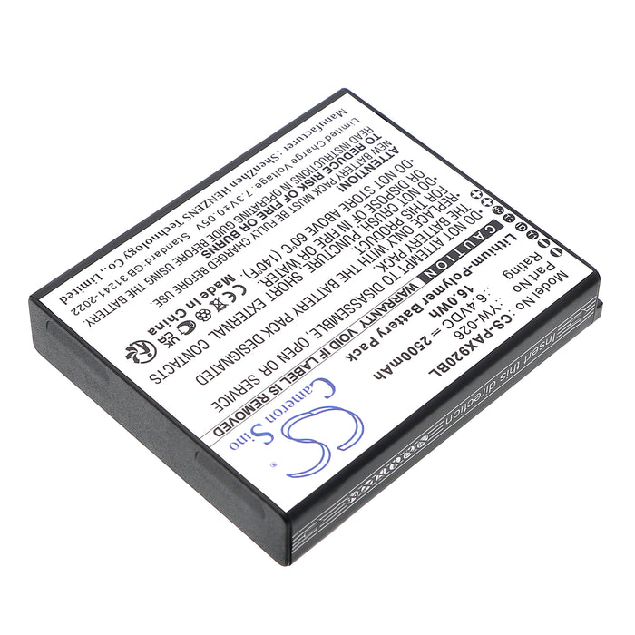 Pax A920 MAX Payment Terminal Replacement Battery