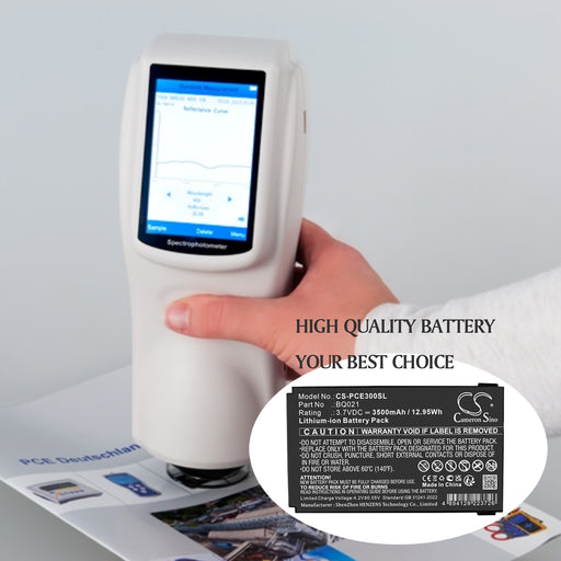 PCE Instruments Colorimeter PCE-CSM 10,Colorimeter PCE-CSM 3,Colorimeter PCE-CSM 6,Colorimeter PCE Survey Multimeter and Equipment Replacement Battery