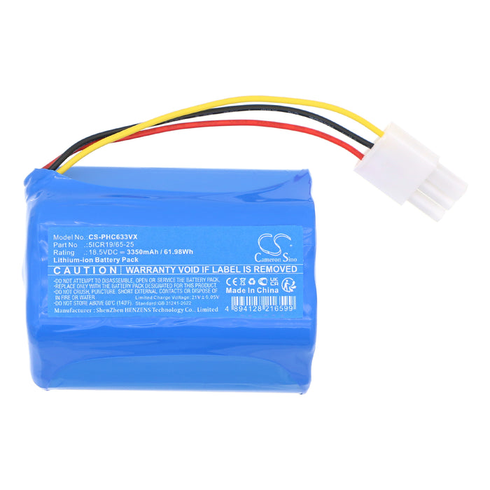 Philips FC6231 FC6232 FC6331 3350mAh Vacuum Replacement Battery