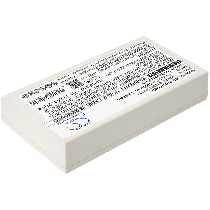 Philips Defibrillator DFM100 Defibrillator DFM-100 Efficia DFM100 5200mAh Medical Replacement Battery