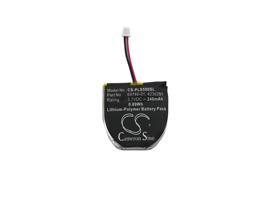 Plantronics Pulsar 590 Pulsar 590A Pulsar 590E Headphone Replacement Battery