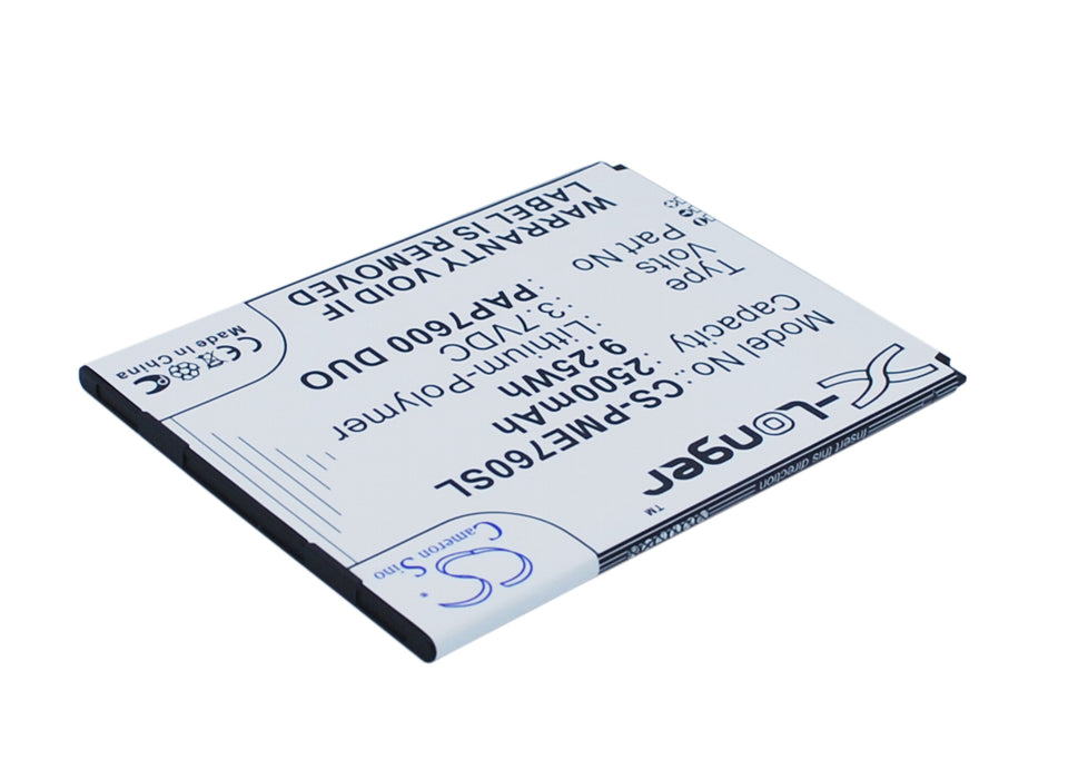 Prestigio MultiPhone 7600 Duo Mobile Phone Replacement Battery