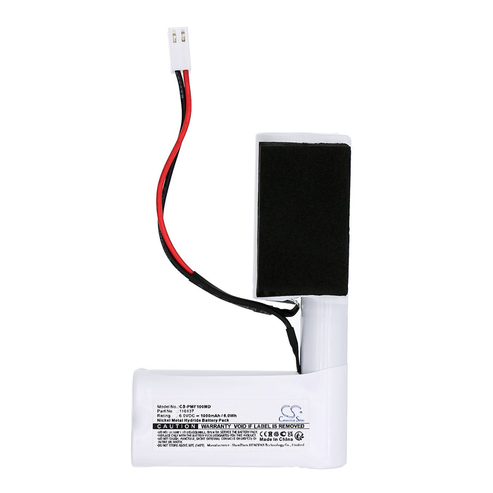 Point Mobile Nutricia MicroMax Flocare 100 Nutricia MicroMax Flocare 100i Nutricia MicroMax Flocare 200i Medical Replacement Battery