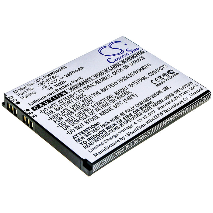 Point Mobile PM80 Barcode Replacement Battery