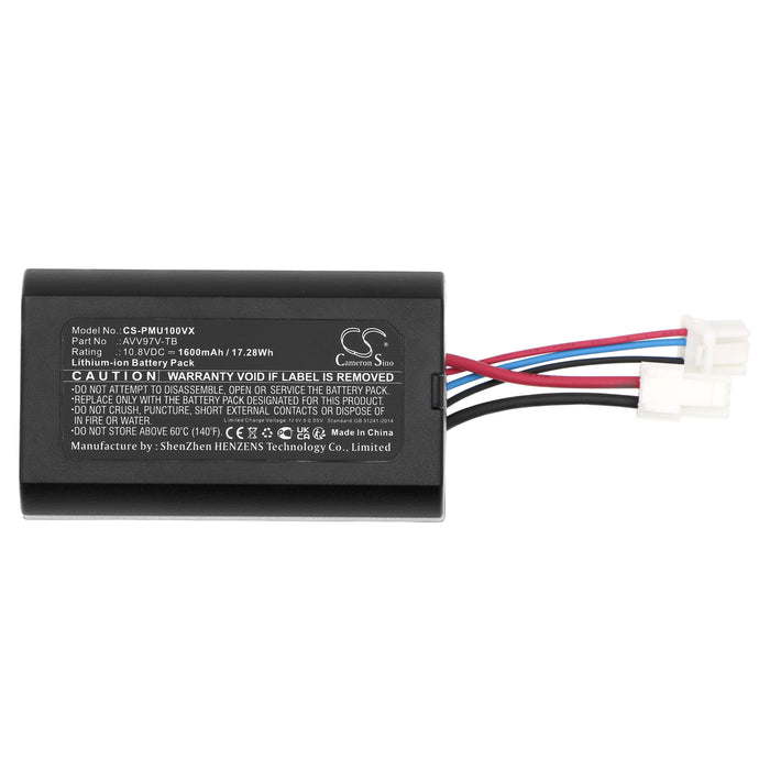 Panasonic MC-SBU1F-G, MC-SBU1F-H, MC-SBU1F-R Vacuum Replacement Battery