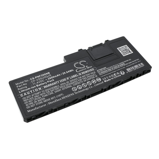 Panasonic Toughpad FZ-A2 Toughbook CF-20A0205TD Toughbook CF-20E5108TG CF-VEK2 Toughbook CF-20A5108TD Toughboo Laptop and Notebook Replacement Battery