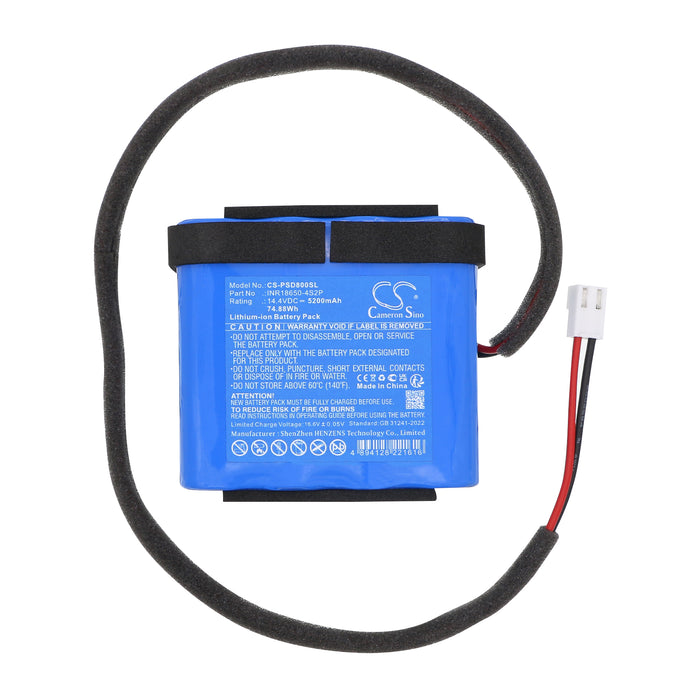 Philips SD80 SD80 Outdoor speaker SD80 93 SD80 93 Outdoor speaker 5200mAh Speaker Replacement Battery