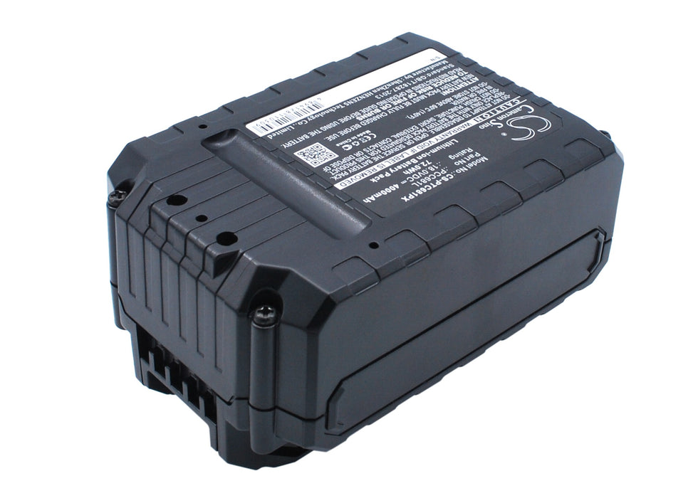 Black & Decker ASD18 Typ 1 ASD18 Typ 2 ASD184 Typ 1 ASD184 Typ 2 ASL186 H1 ASL186K ASL188 H1 ASL188K BCD001 H1  4000mAh Power Tool Replacement Battery