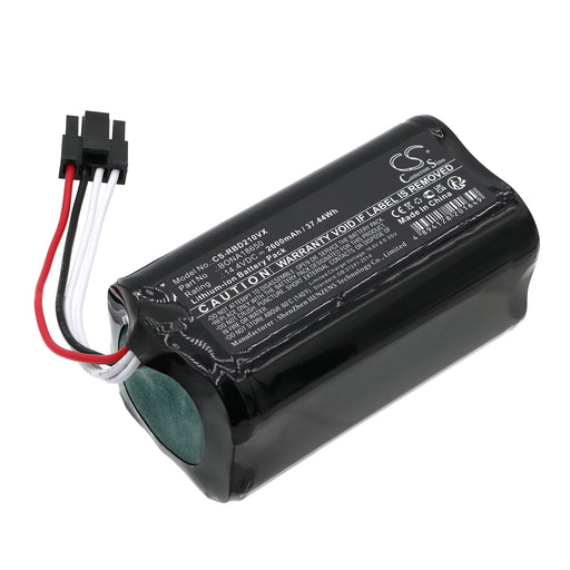 Rauland-Borg Duoro Xcontrol 2 Duoro Xcontrol Generace 2.0 Duoro Xcontrol Profi Generace 2.0 Duoro Xcontrol Generace 3.0 Duo Vacuum Replacement Battery