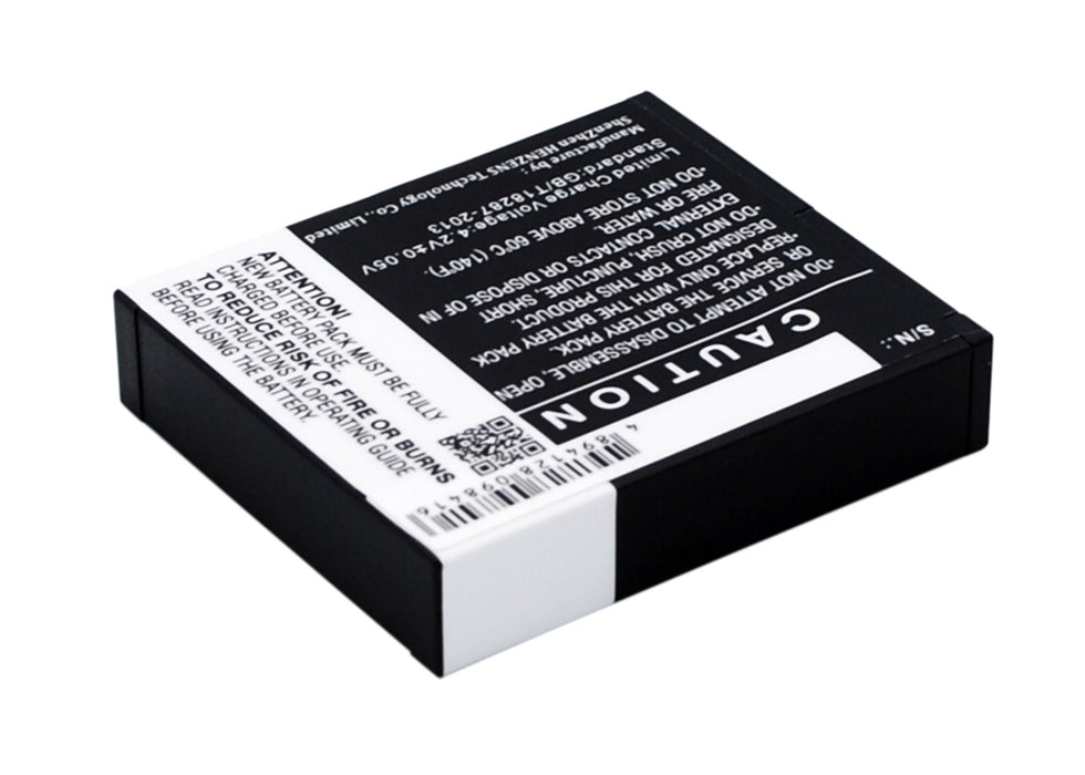 Rollei Actioncam 230 Actioncam 240 Actioncam 400 Actioncam 410 Camera Replacement Battery
