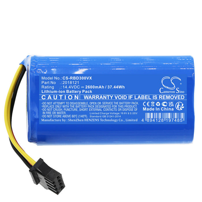 Excelvan D35 Vacuum Replacement Battery