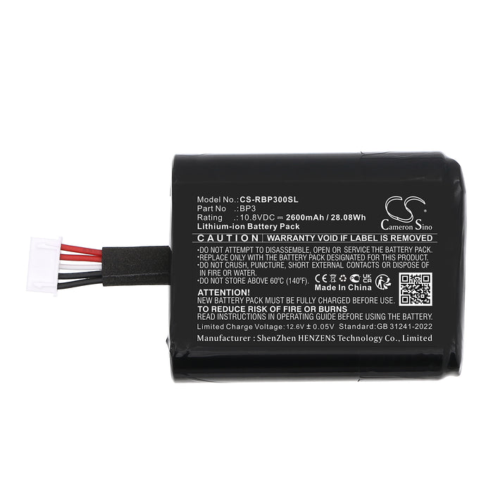 Roberts Revival Icon Stream 95i 2600mAh DAB Digital Replacement Battery