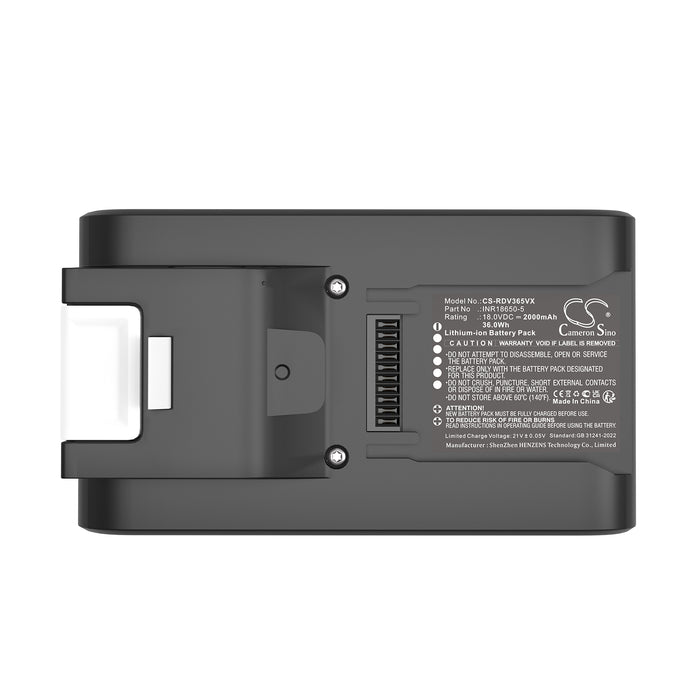 Redmond RV-UR365 Vacuum Replacement Battery