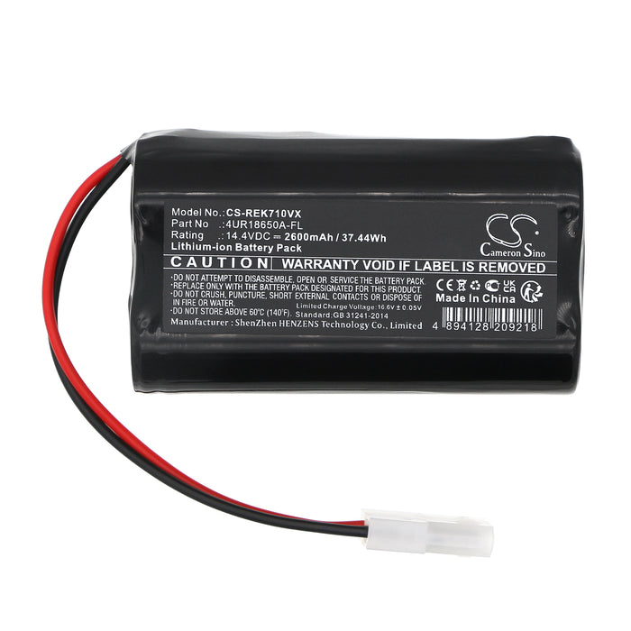 Rigel 7A Vacuum Replacement Battery