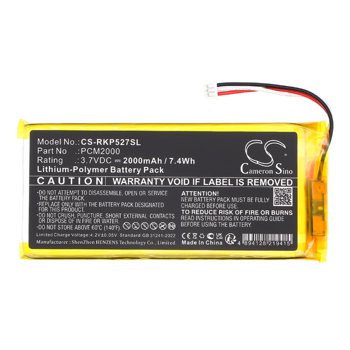 Ring 5AT2S7 Alarm Keypad Alarm Replacement Battery