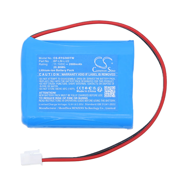 Ritron Generation 3 LoudMouth Receivers Two Way Radio Replacement Battery