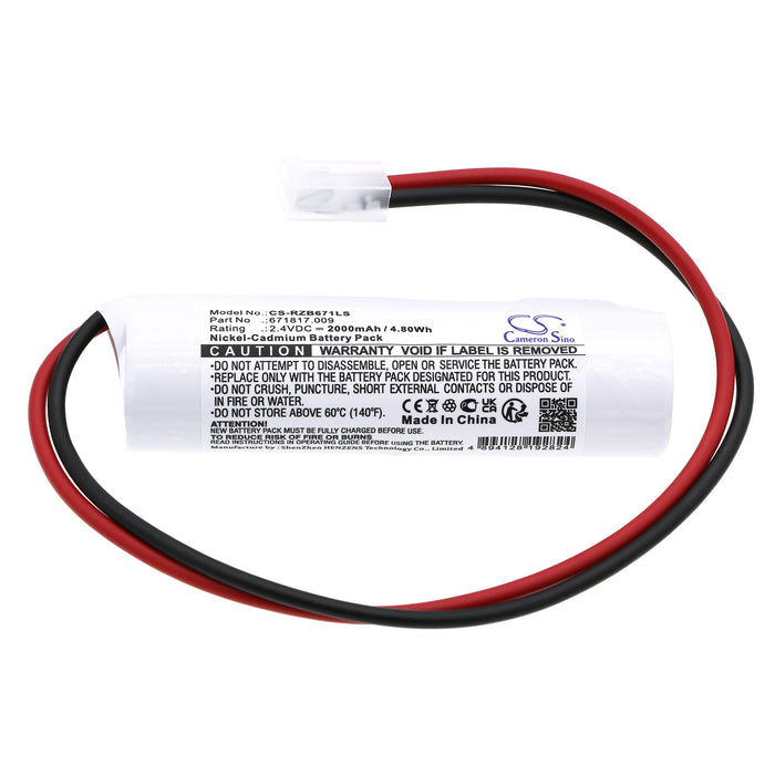 BST 275600 Emergency Light Replacement Battery