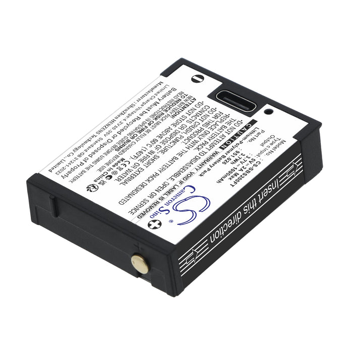 Suprabeam S2 S3 S4 Flashlight Replacement Battery