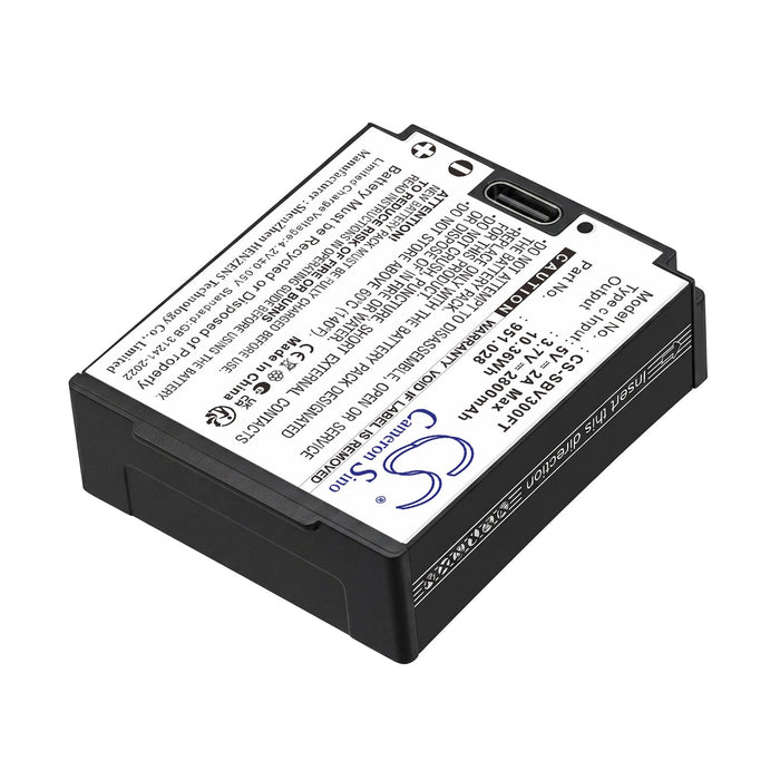 Suprabeam V3 Pro V4 Pro Flashlight Replacement Battery