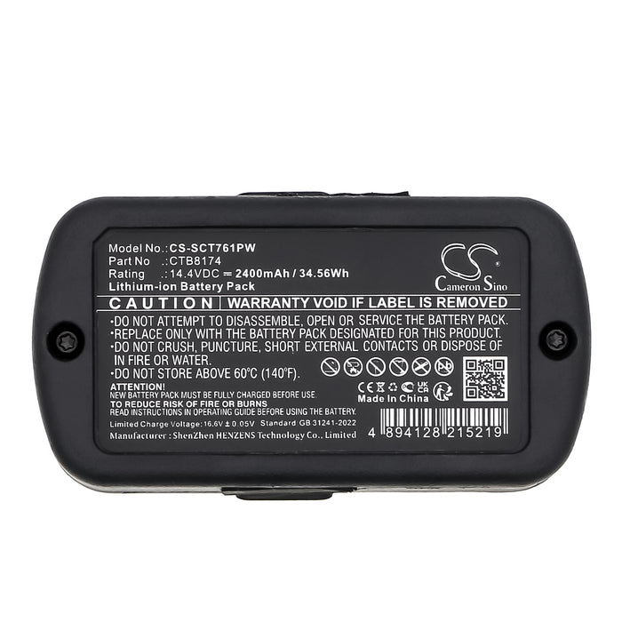 Snap-on CT761 CTPP761 CTR761 CTRS761 Power Tool Replacement Battery