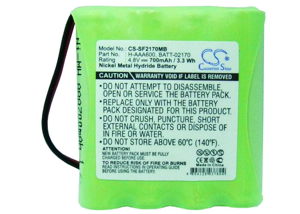 Philips SBC 468 91,486 91,SBC 486 91,SBC-SC364,SBC-SC365,SBC-EB4870,SBC-SC468 91,SBC-SC468 92,SBC-SC450,SBC-EB4870 G1 Baby Monitor Replacement Battery