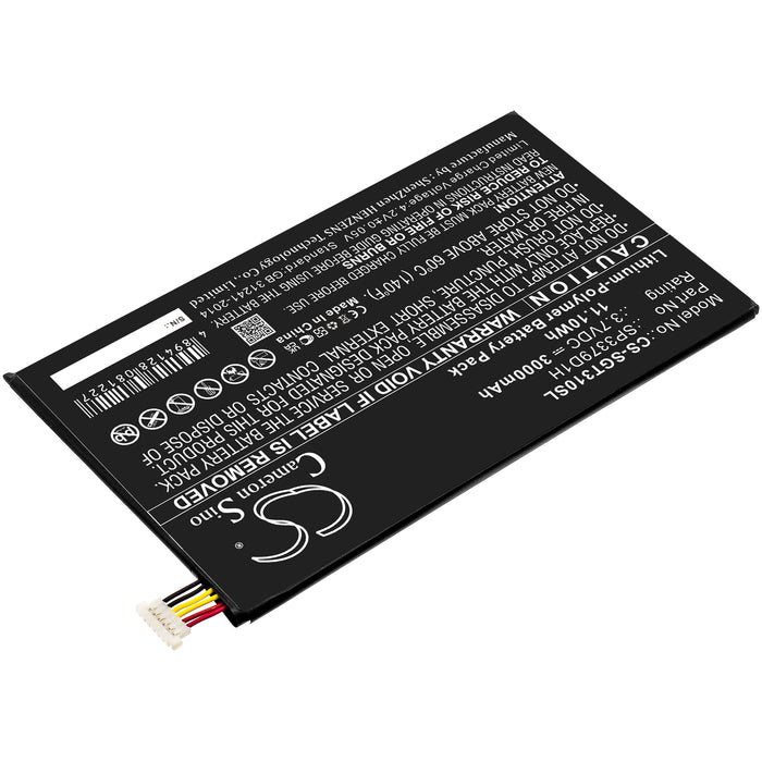 Samsung Galaxy Tab3,Galaxy Tab 3,SM-T310,SM-T311,SM-T315,Galaxy Tab 3 8.0,SM-T310 Galaxy Tab 3 8.0 WiFi,SM-T311 Galaxy Tab  Tablet Replacement Battery