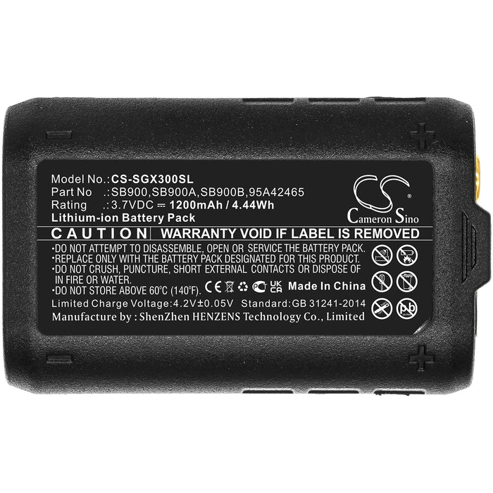 Shure P3RA,P9RA,P10R,PSM300,PSM900,PSM1000,QLX-D Digital Wireless Systems,ULX-D Digital Wireless Systems,ULXD Stage Monitor System Replacement Battery