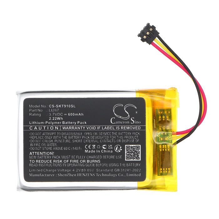 Shokz Openfit T910 Charging Case Headphone Replacement Battery