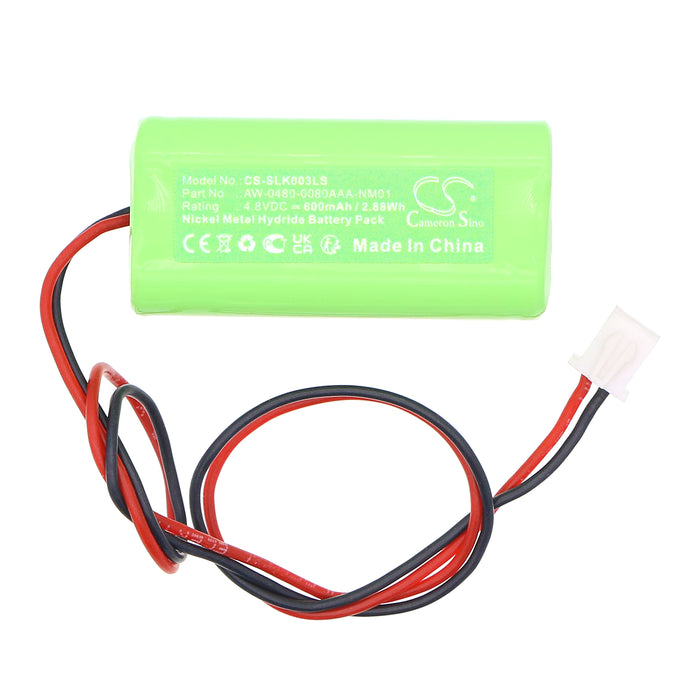Fischer NLK1U003SC NLK2U003SC NLK3U003SC NLS1D003SC NLS1W003SC Emergency Light Replacement Battery