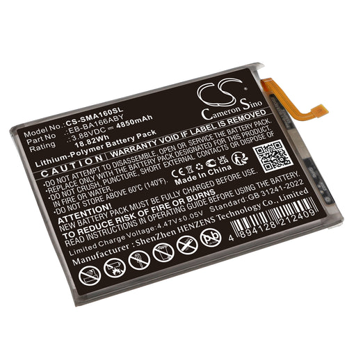 Somno Medics Galaxy A16 5G SM-A166B SM-A166B DS SM-A166E SM-A166E DS SM-A166P SM-A166P DS Mobile Phone Replacement Battery