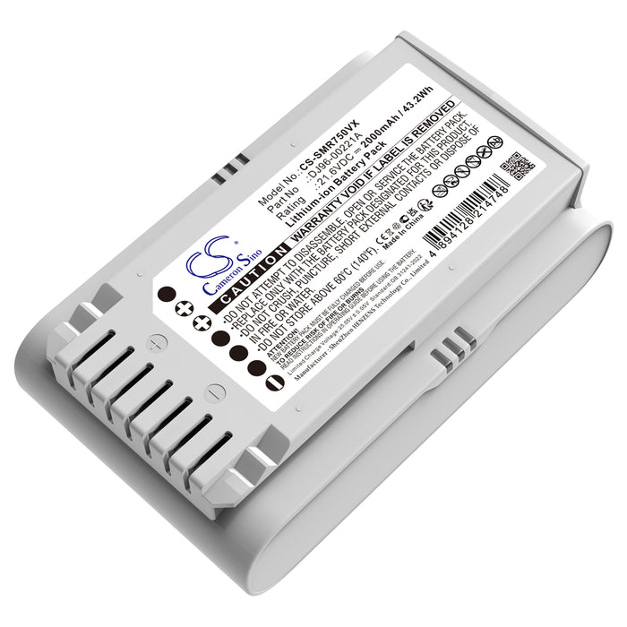 Samsung Jet 70 Jet 70 Easym VS15T7033R4 SH Jet 70 Light Jet 75 Jet 75 multi VS20T7534T1 SH Jet 75 premium Jet 75 premium VS Vacuum Replacement Battery
