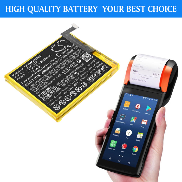 Sunmi T5930,V2,V2 Pro Payment Terminal Replacement Battery