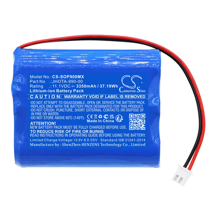 Szosen OIP-900 3350mAh Medical Replacement Battery