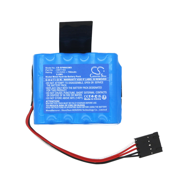 SinoMDT 91387 Patient Monitor 90387 90499 90387 Patient Monitor 90364 91387 90363 Spacelabs Spacelabs Ultra View Xprezzon  Medical Replacement Battery